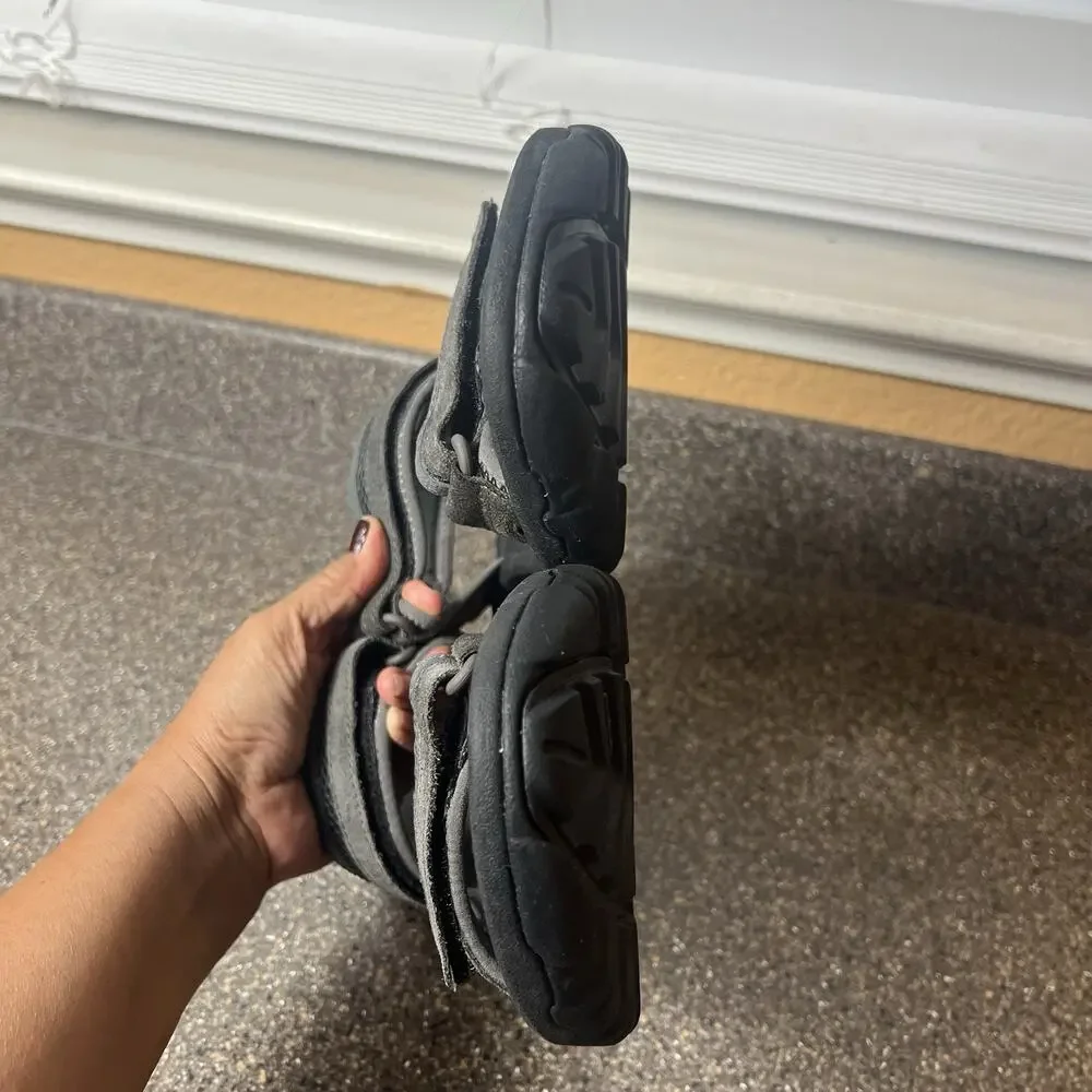 TEVA Original Universal Strap Summer Sandals Men's Size 11 Dark Gray Hook & Loop